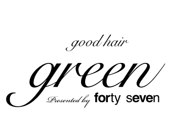 向ヶ丘遊園の美容院[green] ＿good hair [green] Designted by forty-seven